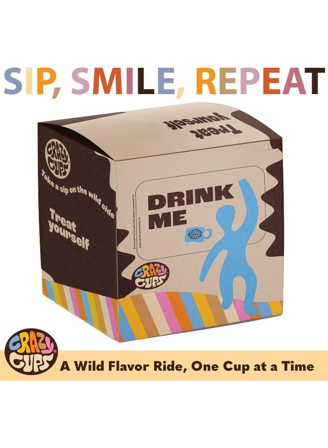 Crazy Cups Flavored Coffee in Single Serve Coffee Pods - Flavor Coffee Variety Pack for Keurig K Cups Machine from Crazy Cups, 30 Count - Image 3